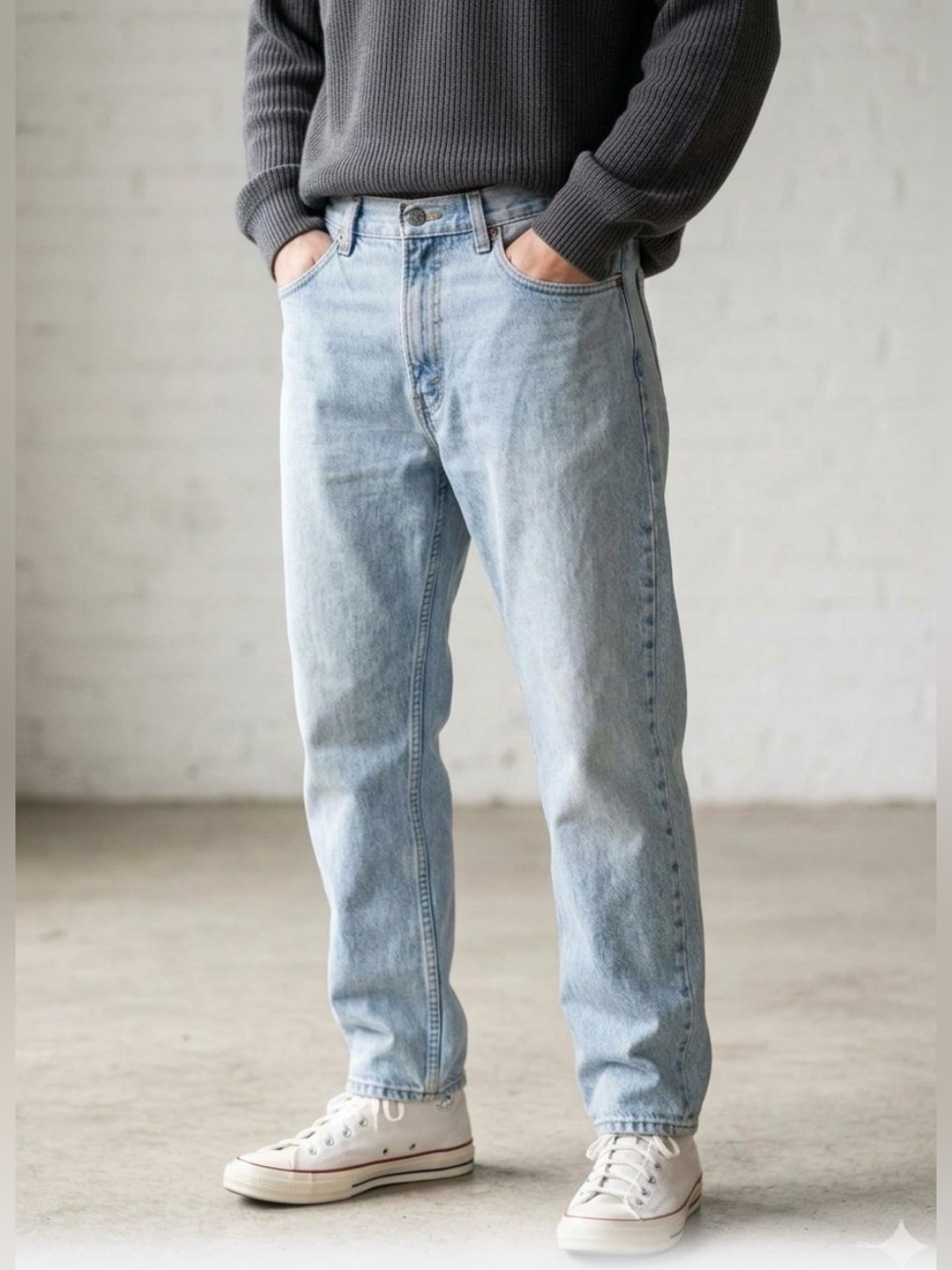 Levi's Light Blue Relaxed-Fit Men's Jeans